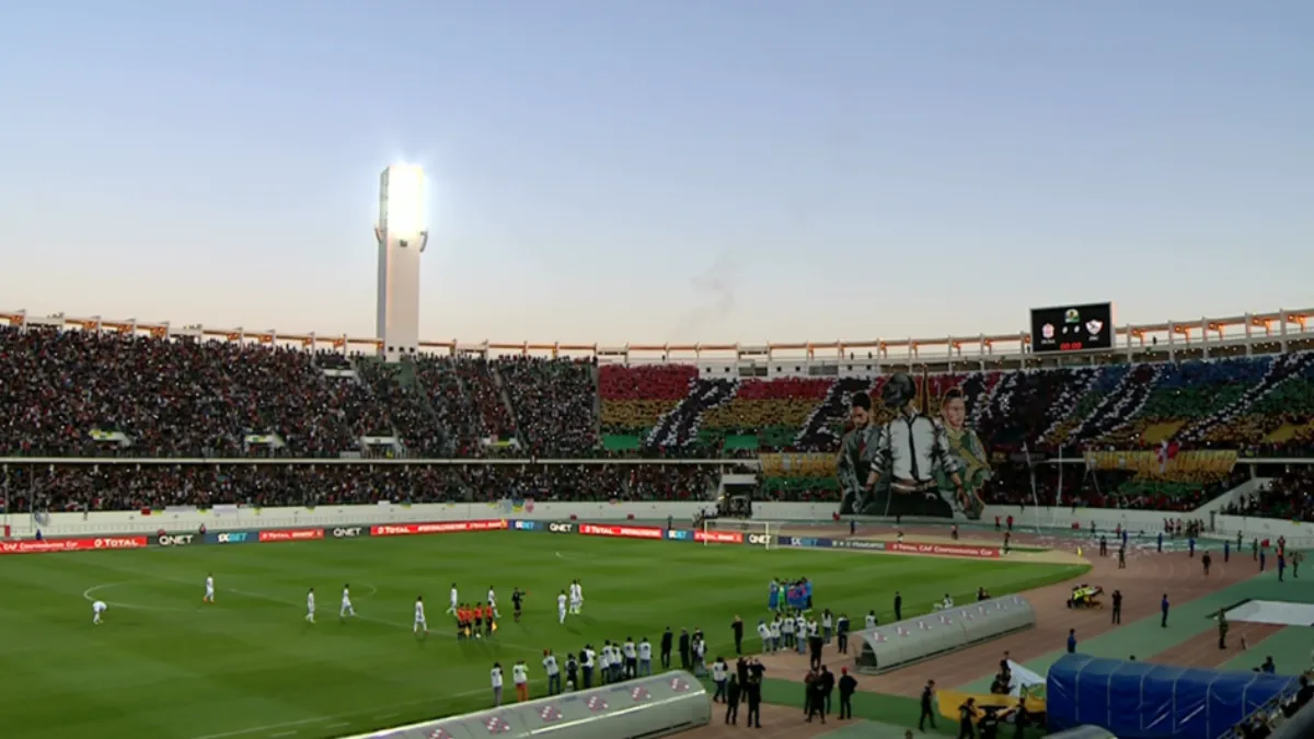 Adrar Stadium exterior view