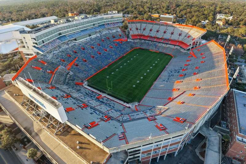 Ben Hill Griffin Stadium exterior view