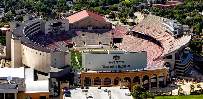 Camp Randall Stadium exterior view