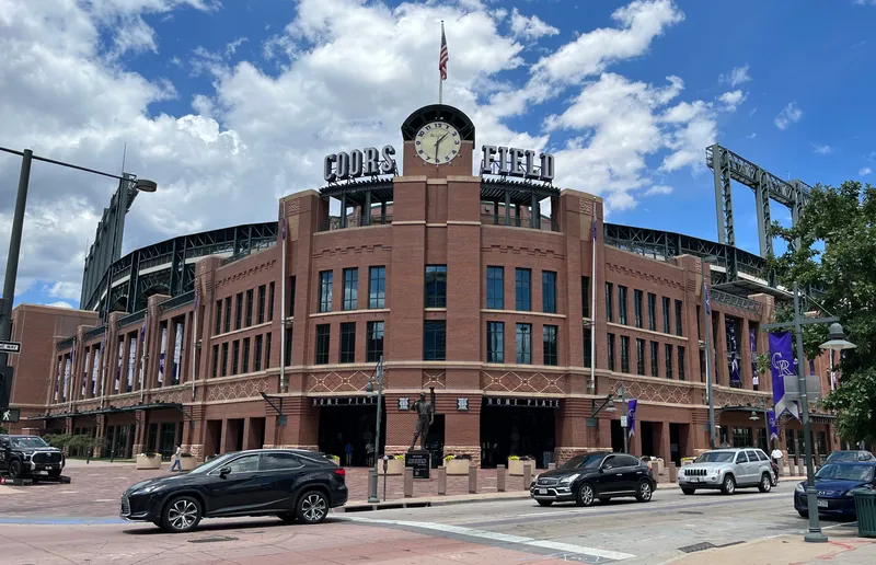 Coors Field exterior view