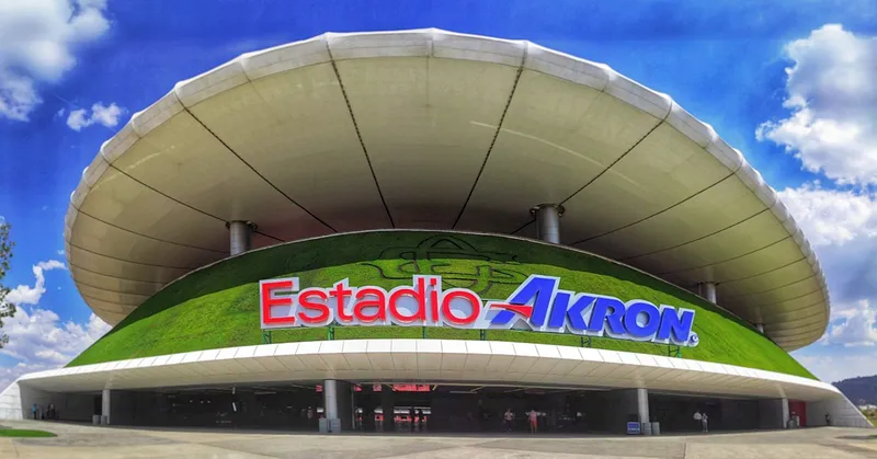 Estadio Akron exterior view