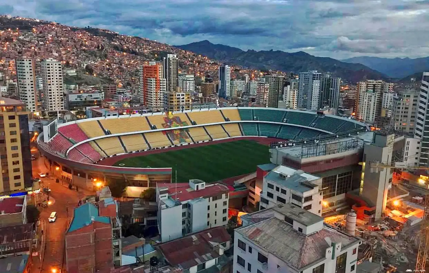 Estadio Hernando Siles exterior view