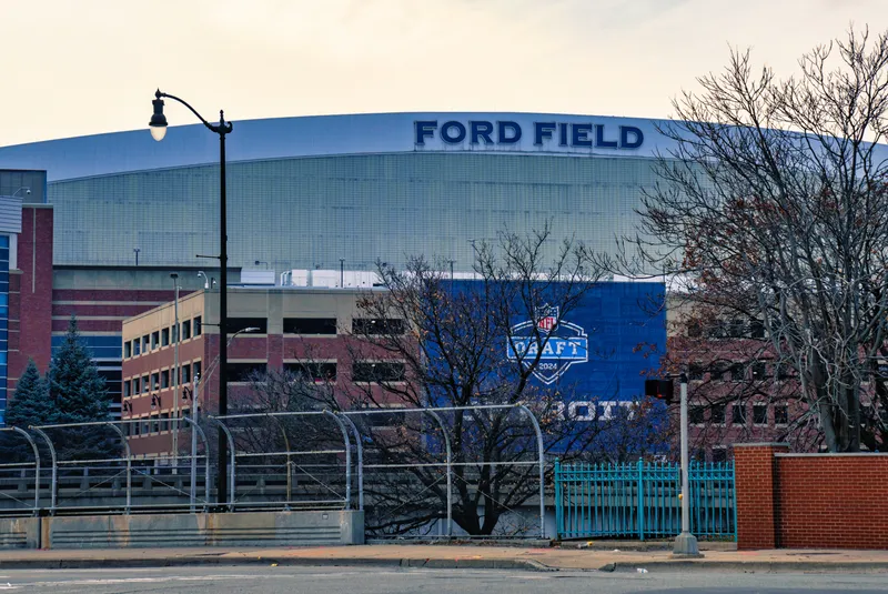 Ford Field exterior view