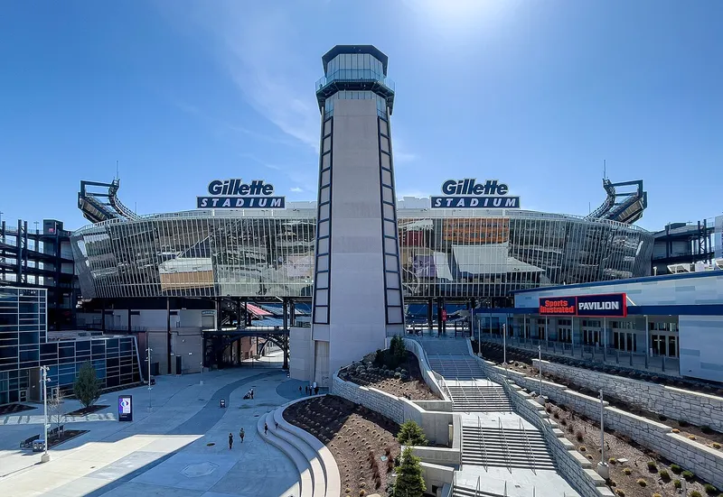 Gillette Stadium exterior view