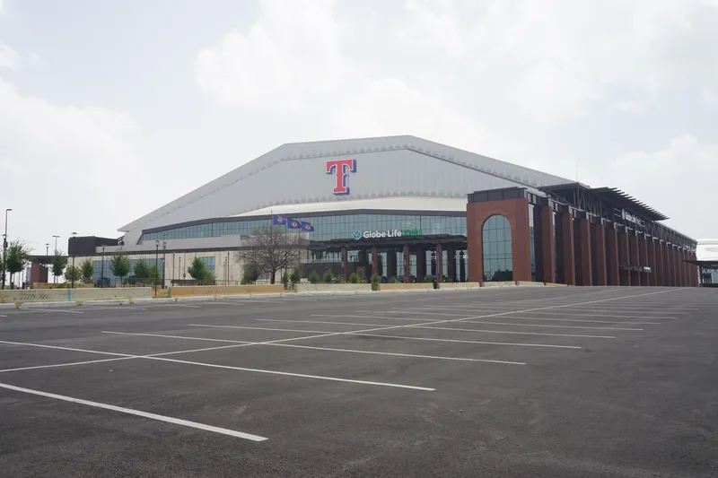 Globe Life Field exterior view