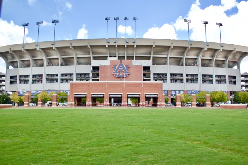 Jordan-Hare Stadium exterior view