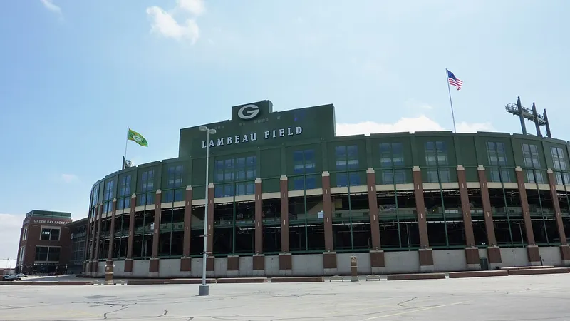 Lambeau Field exterior view