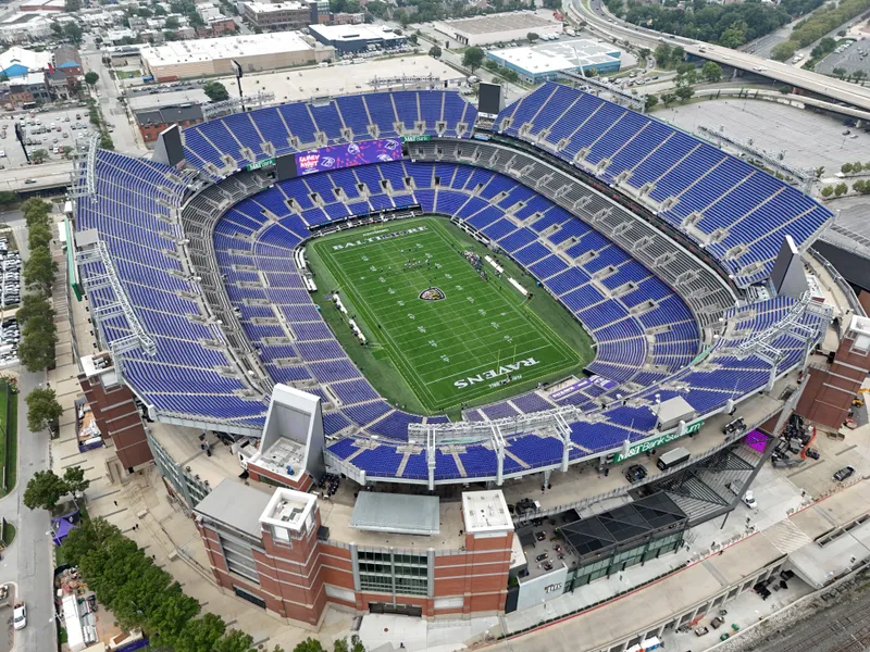 M&T Bank Stadium exterior view