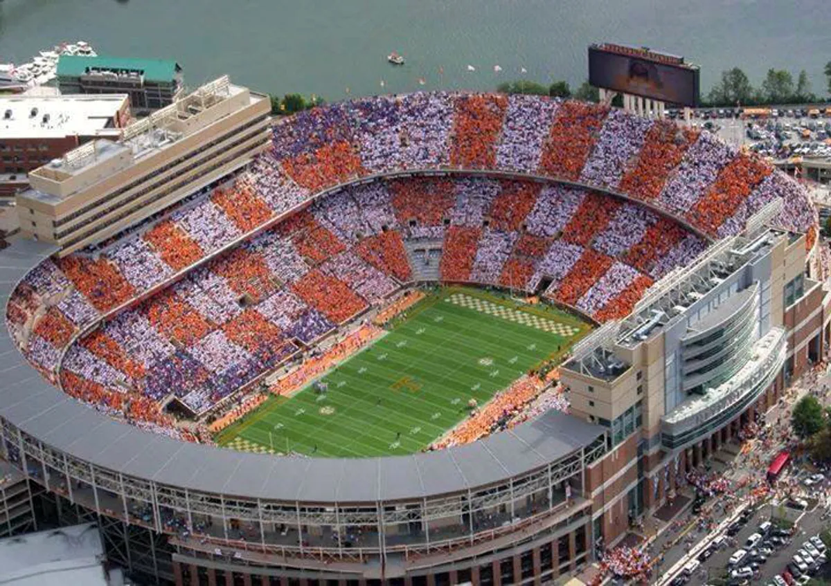 Neyland Stadium exterior view