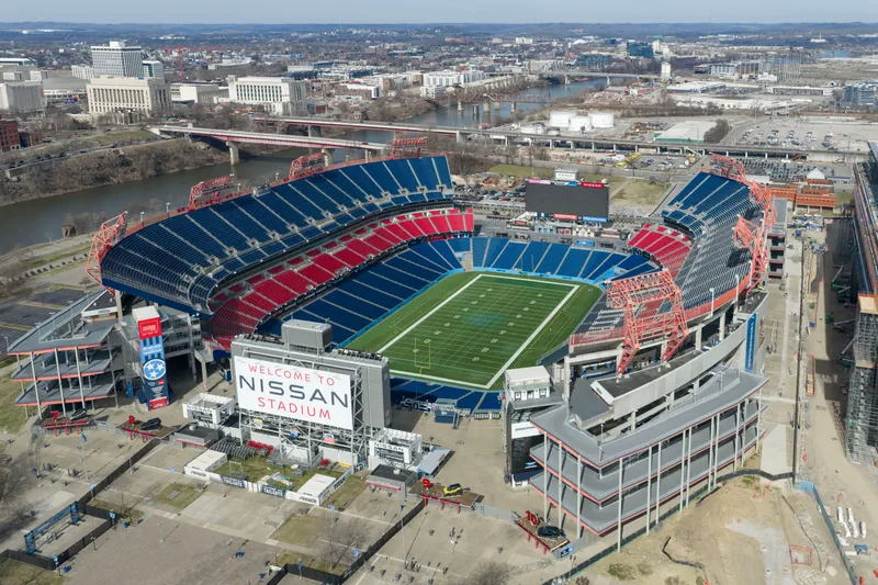 Nissan Stadium exterior view