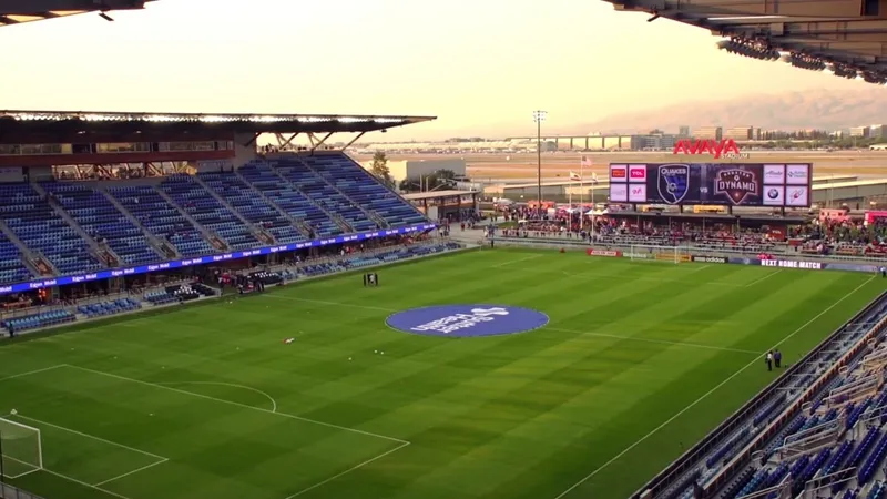 PayPal Park exterior view