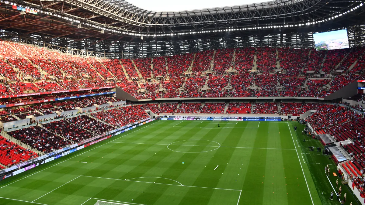 Prince Moulay Abdellah Stadium exterior view