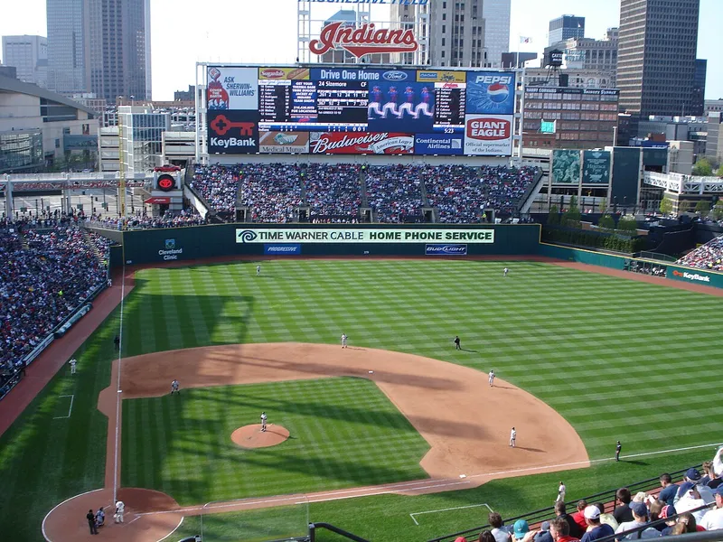 Progressive Field exterior view