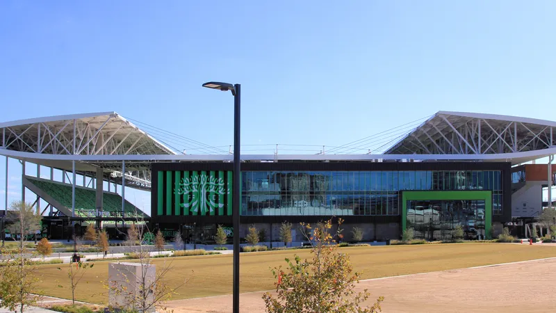 Q2 Stadium exterior view