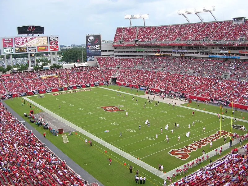 Raymond James Stadium exterior view