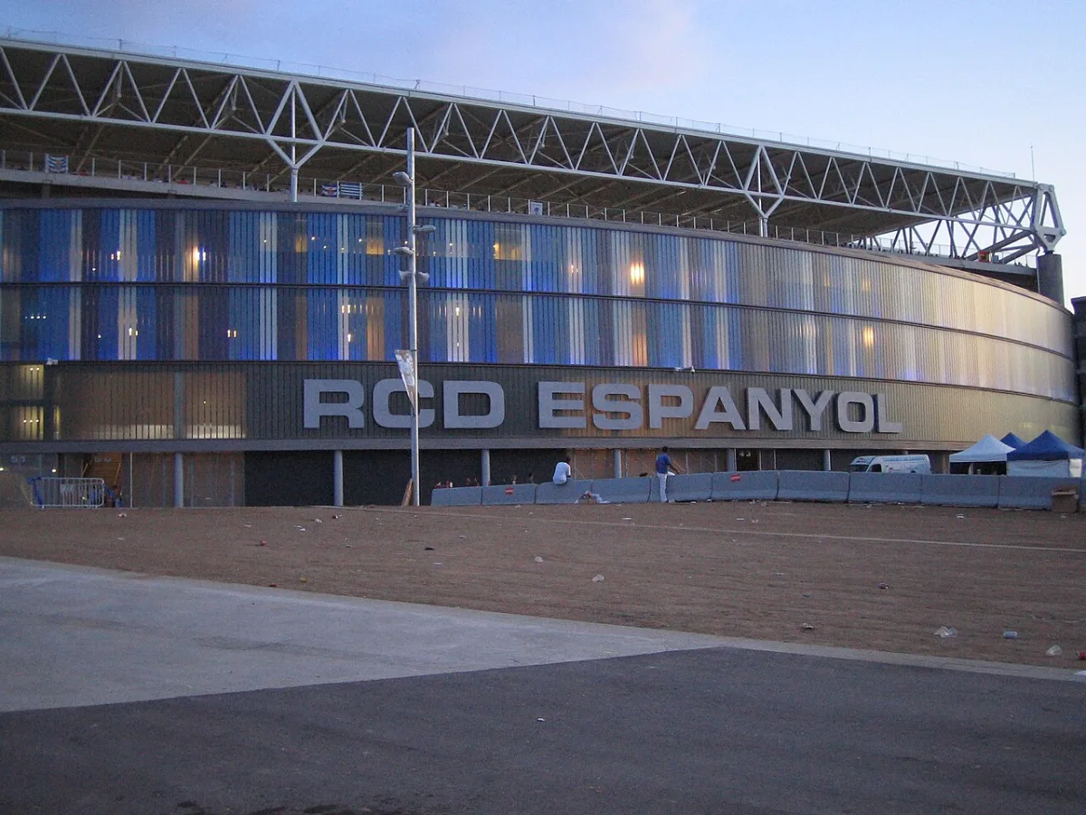 RCDE Stadium exterior view