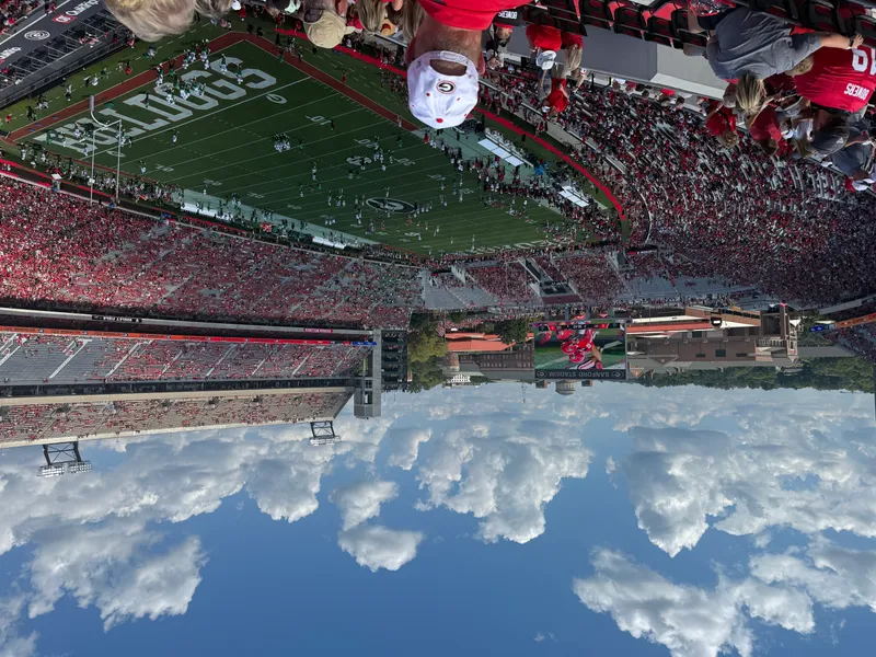 Sanford Stadium exterior view