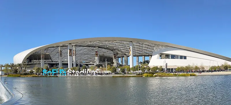SoFi Stadium exterior view