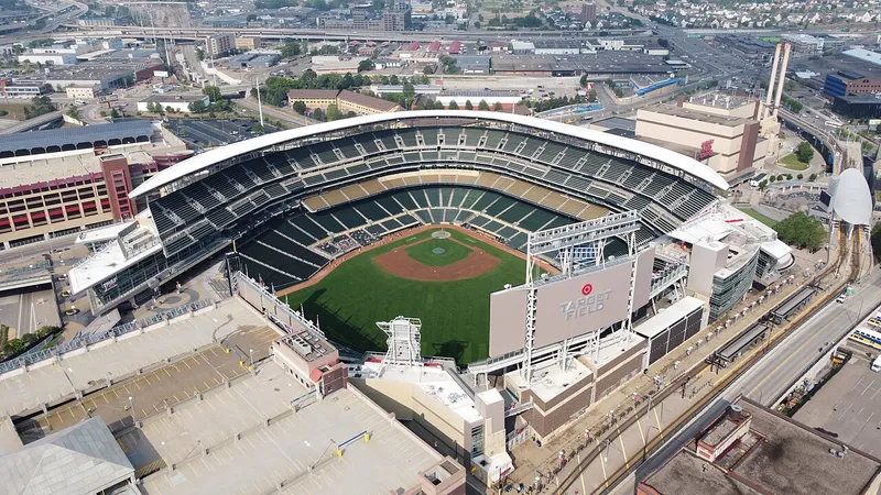 Target Field exterior view