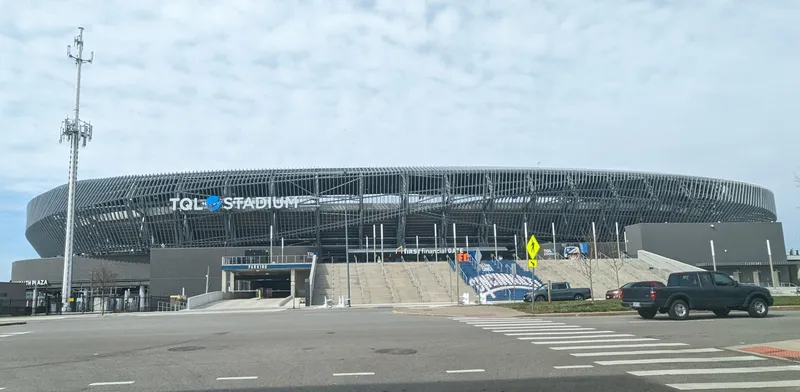 TQL Stadium exterior view