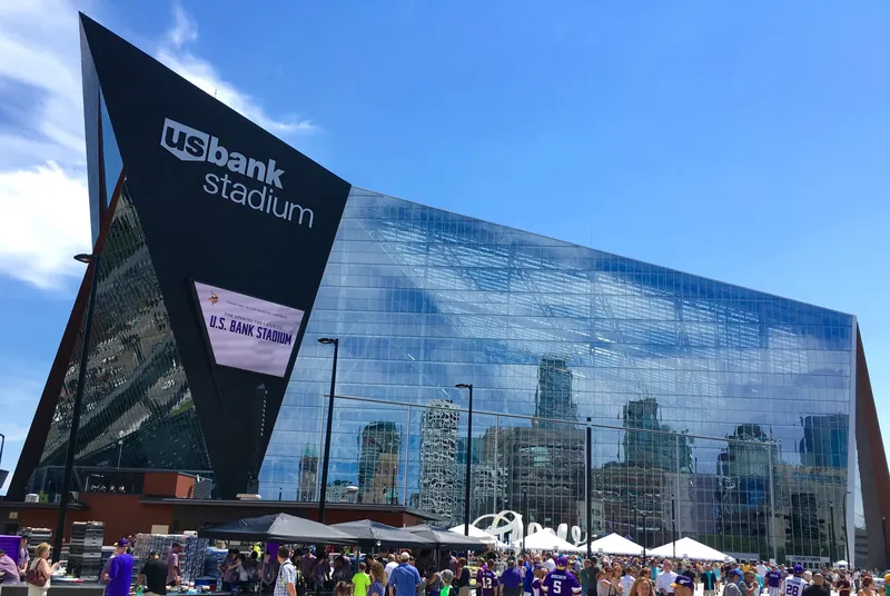 U.S. Bank Stadium exterior view