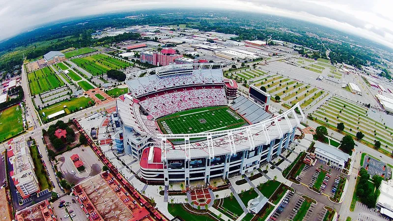 Williams-Brice Stadium exterior view